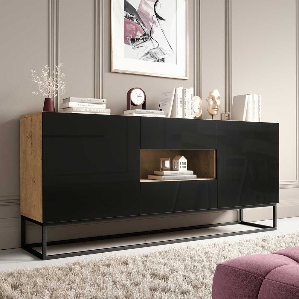 Griffloses Sideboard mit Bügelgestell - Calcalero