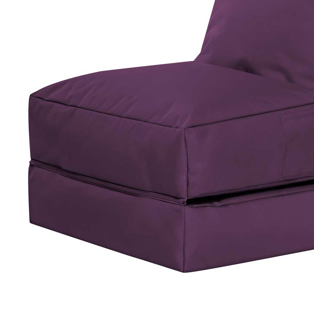 Outdoor Sitzsack Marion in Violett