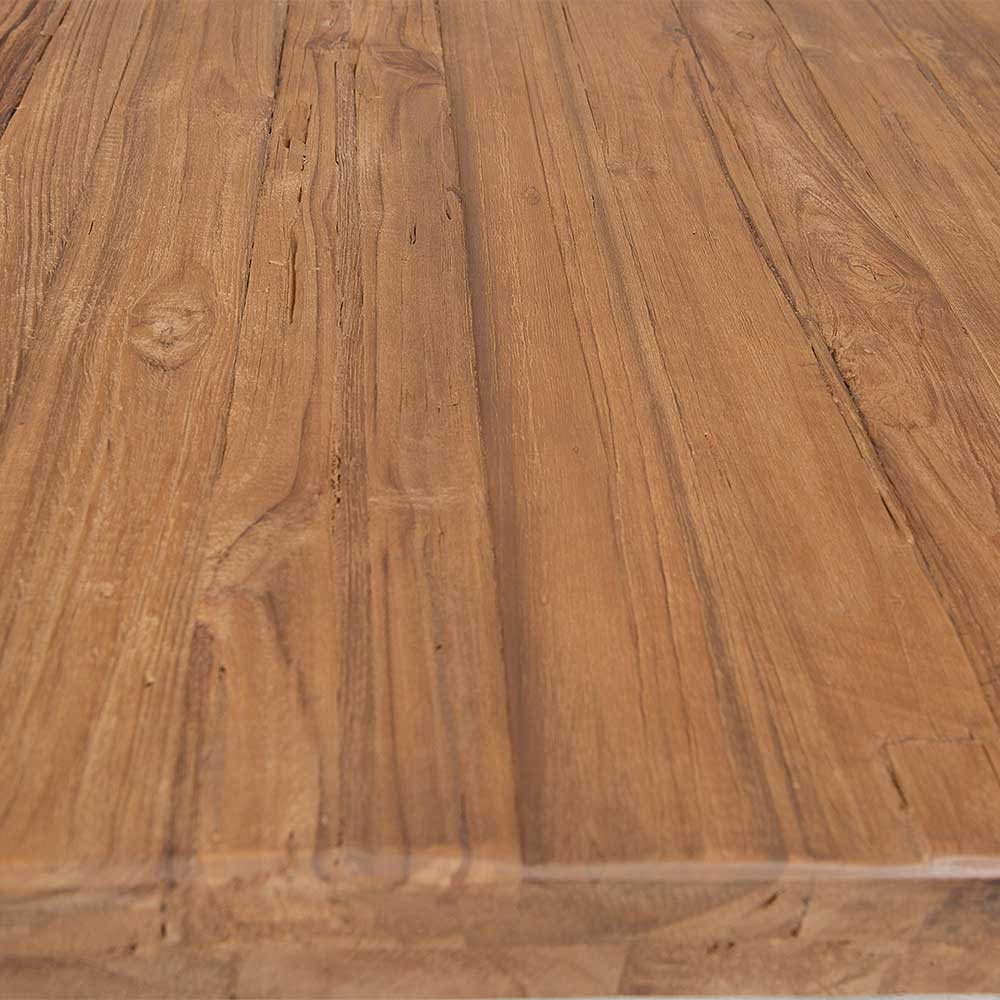 Esstisch aus recyceltem Holz Teak - Rumana