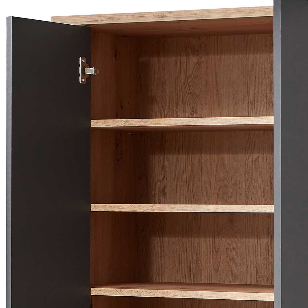 86x193x38 Schuhschrank mit acht Einlegeböden - Castilu