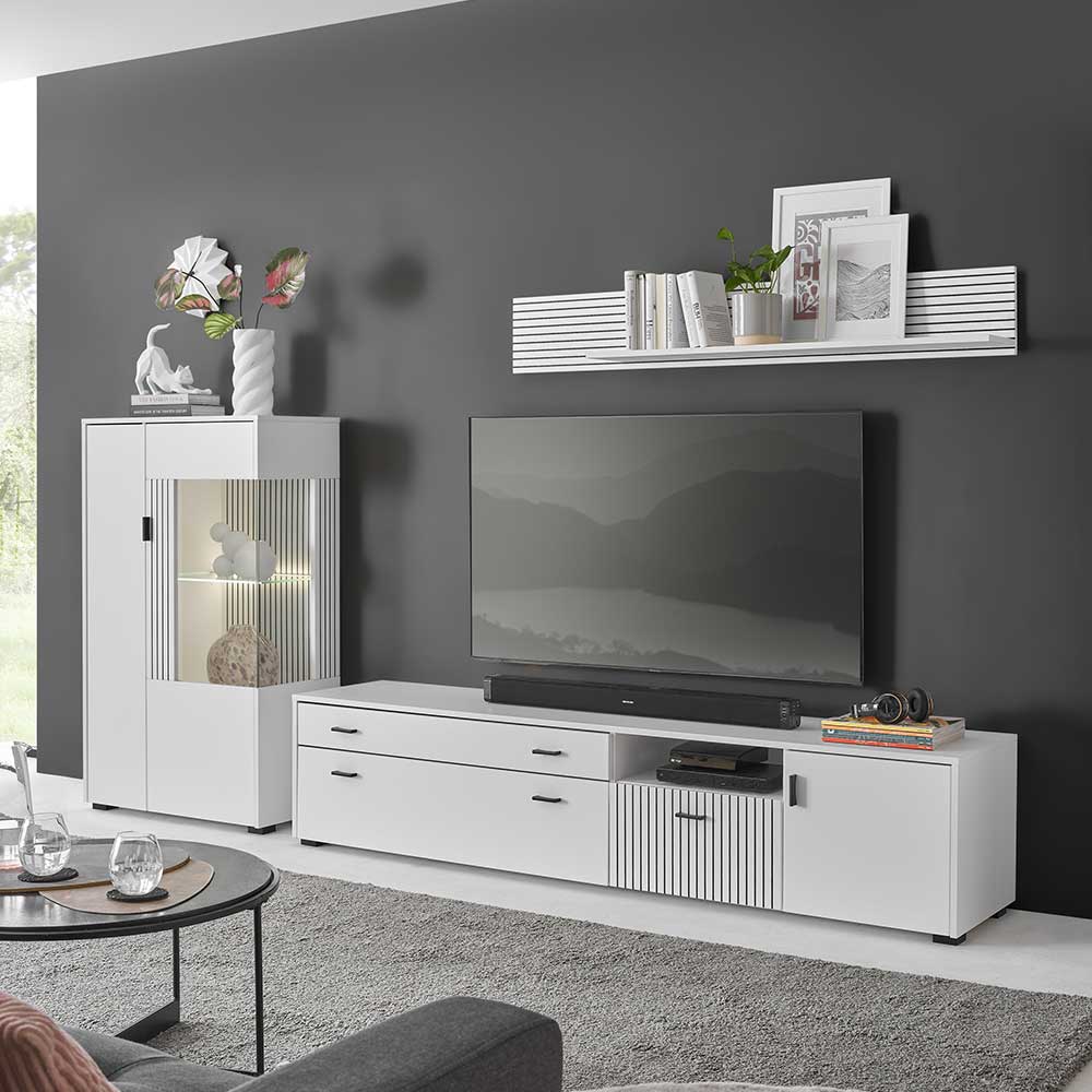 TV-Board & Highboard & Wandboard Set - Dualkos (dreiteilig)