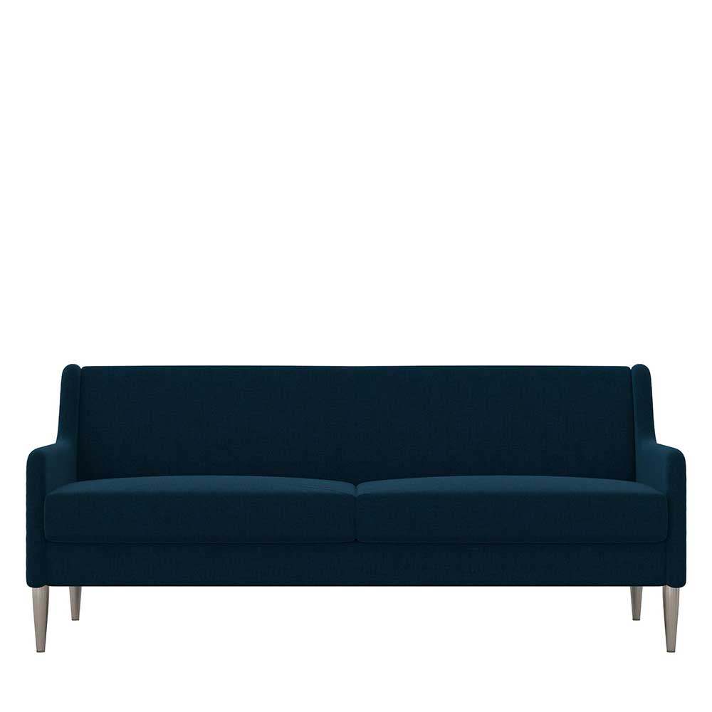 Dunkelblaues Sofa mit drei Sitzplätzen - Agadi