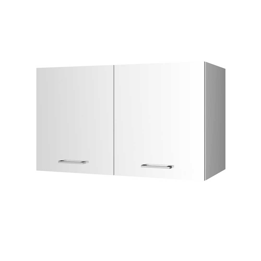 Küche Doppeltür Weiß - in 100x57x34 Cuneo Hängeschrank hochglänzend