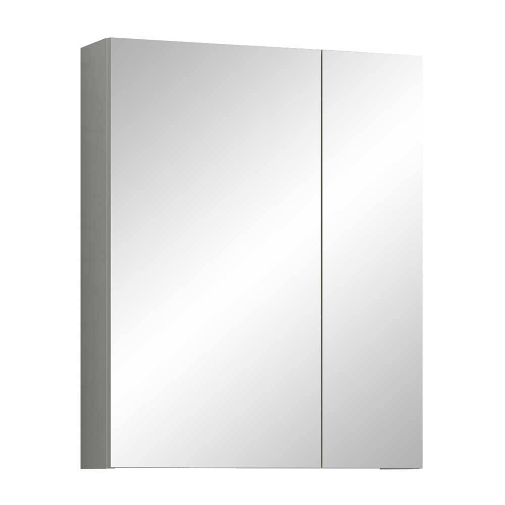 2-türiger Spiegelschrank fürs Badezimmer - - optional Leuchte LED Inngro