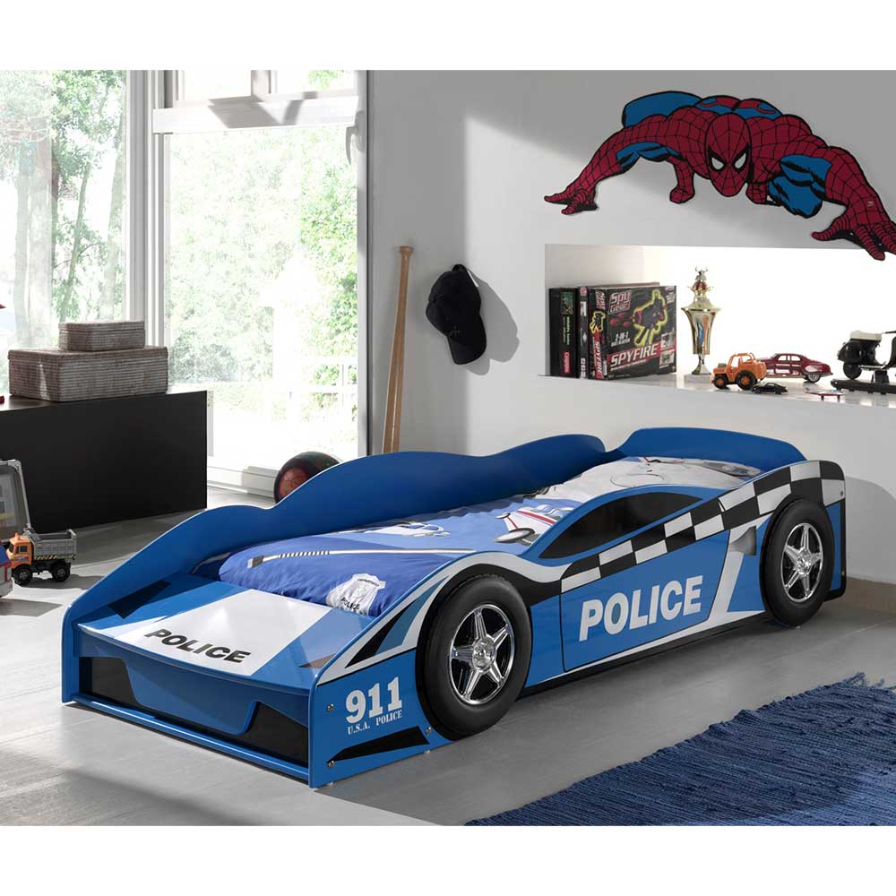 Polizeibett mit Matratze 70x140 cm - Adendro