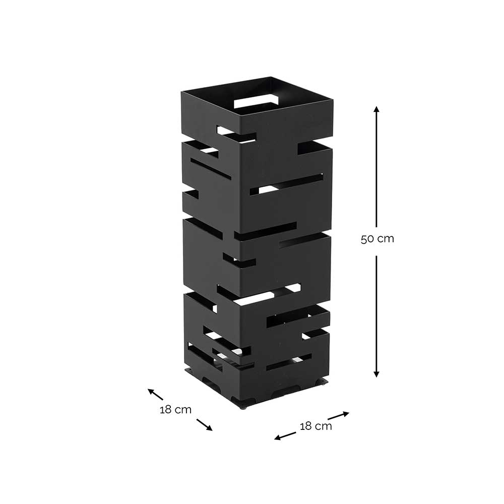 Weißer Schirmständer in modernem Design - Arne