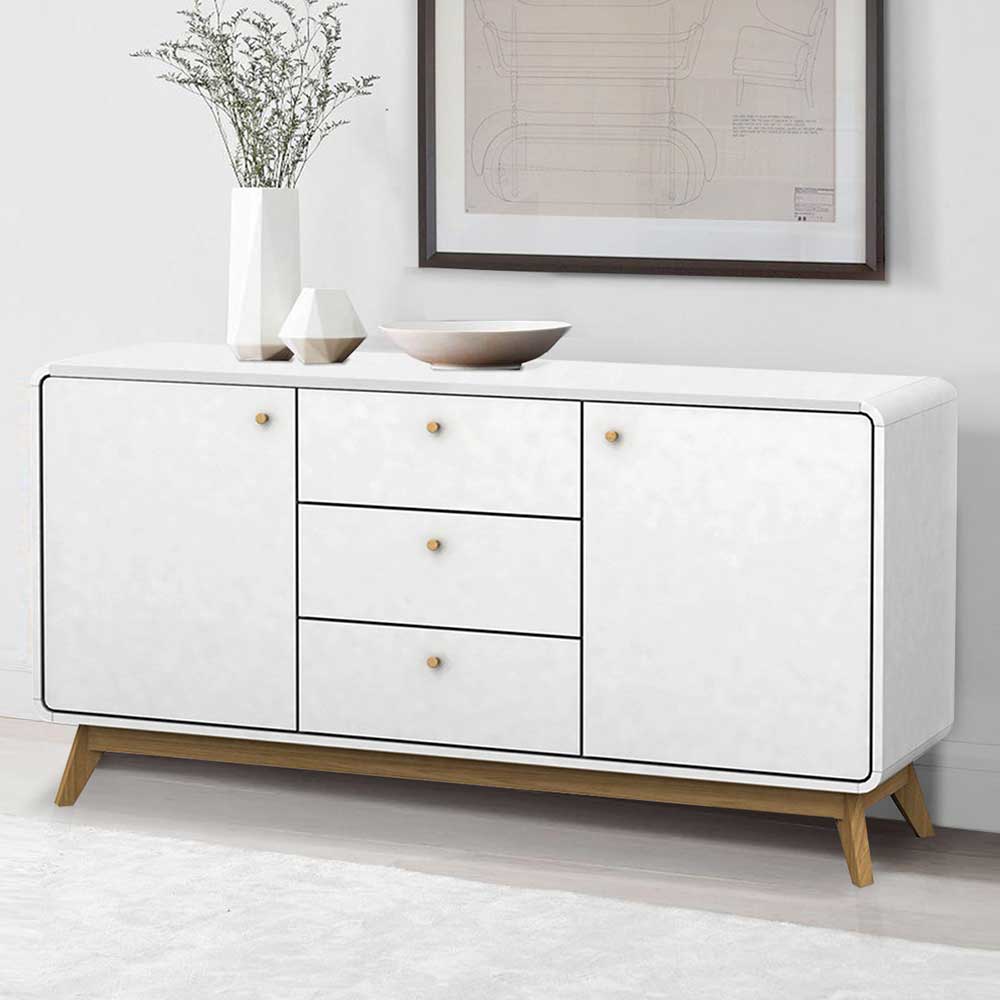 Günstiges Skandi Sideboard aus MDF - Kolreva