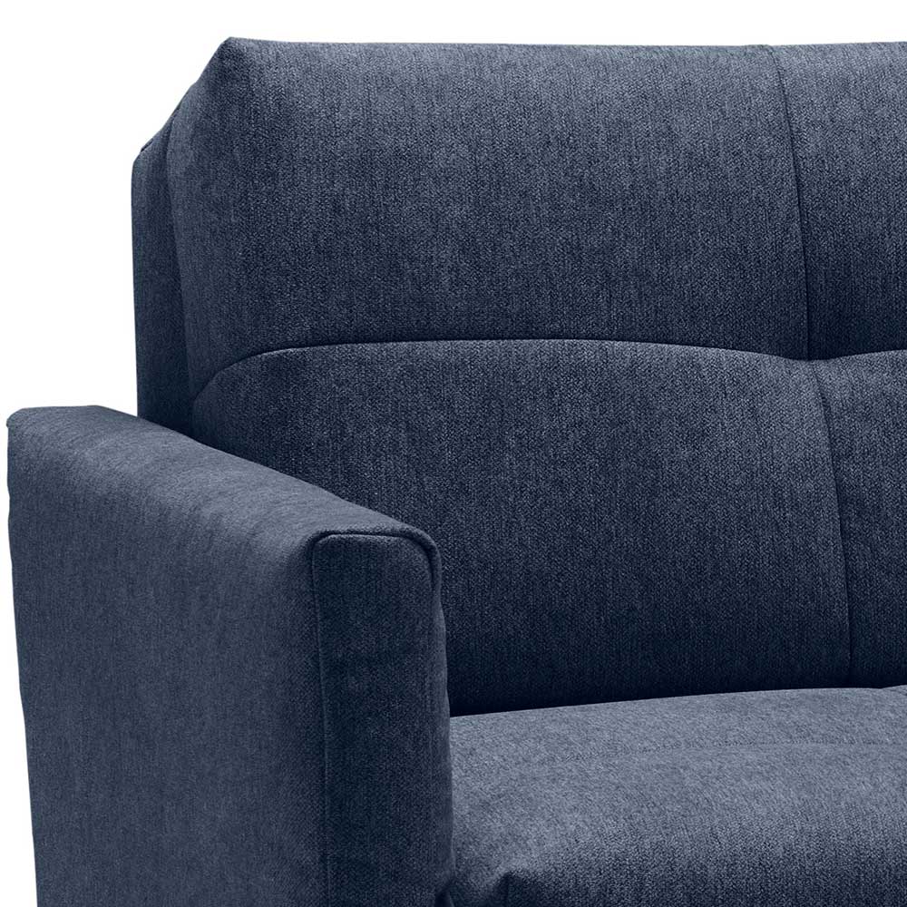 Blaues Schlafsofa mit Bettkasten - Zigaro