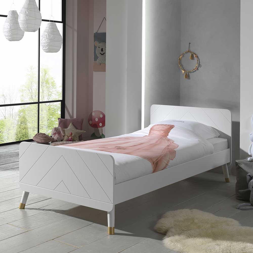 Betten in Weiß in 90x200 cm günstig online kaufen