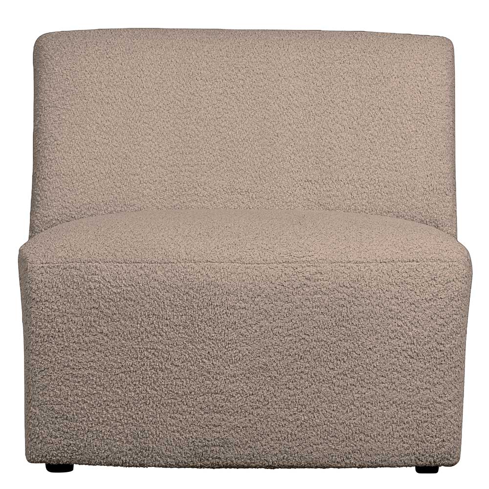 Systemsofa Modul in Beige Boucle - Viticco