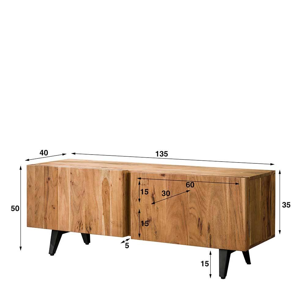 TV Unterschrank mit Doppeltür - Calicantas