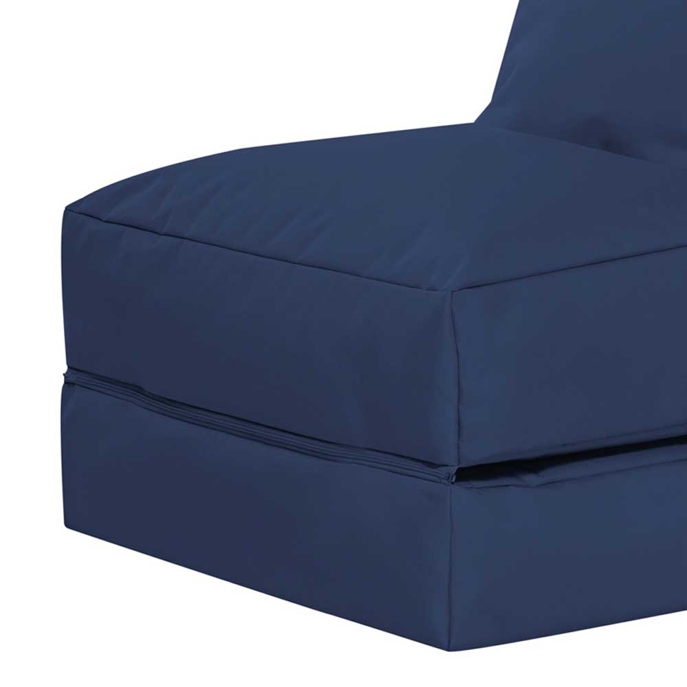 Sitzsack Liege Mariono in Blau